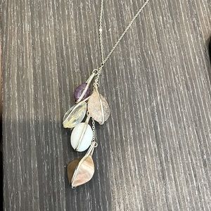 Loft stone necklace, 34 inches